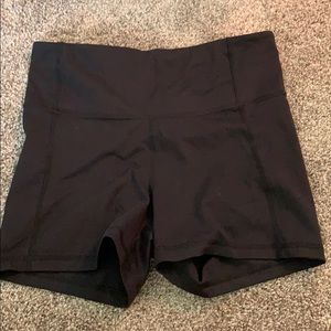 High Waisted Bike Yoga Shorts